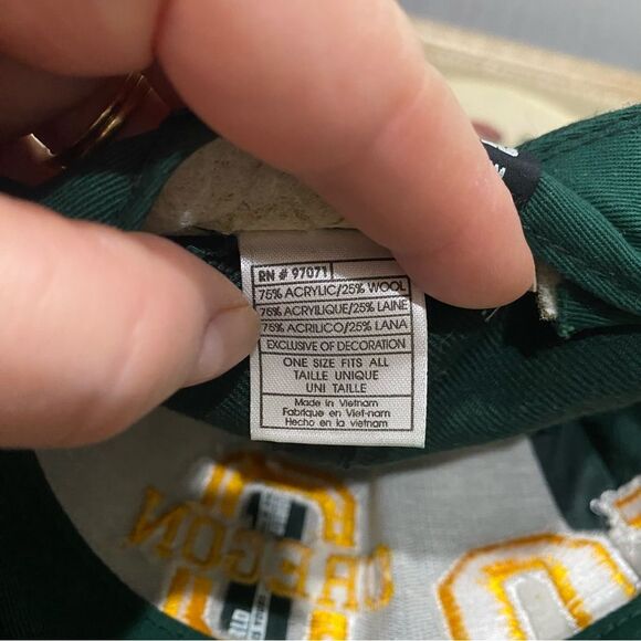 Top of the World UO Cap University of Oregon Strap Back Cap Wool Blend One Size - Picture 11 of 13